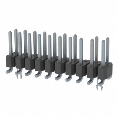 TSM-110-01-T-DV-LC-006 by Samtec Inc. - CONNECTOR HEADER SMD 20POS 2.54MM