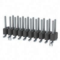 TSM-110-01-T-DV-LC-020 by Samtec Inc. - CONNECTOR HEADER SMD 20POS 2.54MM