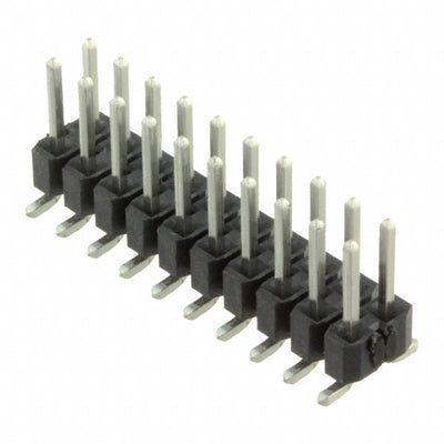 TSM-110-01-T-DV-P by Samtec Inc. - CONNECTOR HEADER SMD 20POS 2.54MM