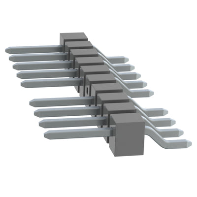 TSM-110-01-T-SH-005 by Samtec Inc. - CONNECTOR HEADER SMD R/A 10POS 2.54MM