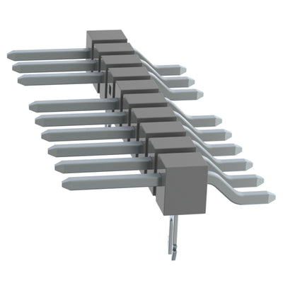 TSM-110-01-T-SH-LC-007-P-TR by Samtec Inc. - CONNECTOR HEADER SMD R/A 10POS 2.54MM