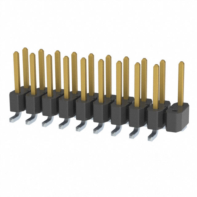 TSM-110-01-L-DV-001-P-TR by Samtec Inc. - CONNECTOR HEADER SMD 20POS 2.54MM