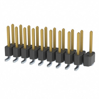 TSM-110-01-L-DV-001 by Samtec Inc. - CONNECTOR HEADER SMD 20POS 2.54MM