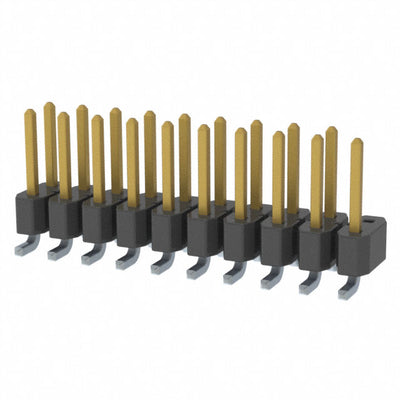 TSM-110-01-S-DV-002 by Samtec Inc. - CONNECTOR HEADER SMD 20POS 2.54MM