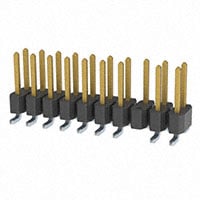 TSM-110-01-L-DV-005-P by Samtec Inc. - CONNECTOR HEADER SMD 20POS 2.54MM