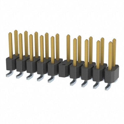 TSM-110-01-L-DV-009 by Samtec Inc. - CONNECTOR HEADER SMD 20POS 2.54MM
