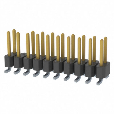 TSM-110-01-L-DV-018-TR by Samtec Inc. - CONNECTOR HEADER SMD 20POS 2.54MM