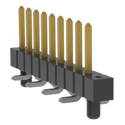 TSM-110-01-L-SV-A-001 by Samtec Inc. - CONNECTOR HEADER SMD 10POS 2.54MM