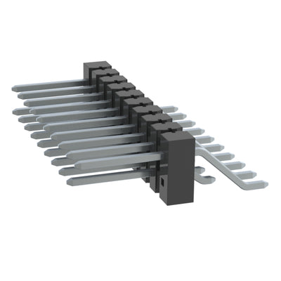 TSM-110-02-T-DH-001 by Samtec Inc. - CONNECTOR HEADER SMD R/A 20POS 2.54MM