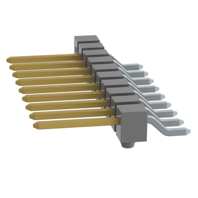 TSM-110-02-L-SH-A-010-K-TR by Samtec Inc. - CONNECTOR HEADER SMD R/A 10POS 2.54MM
