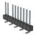 TSM-110-02-T-SV-008-P by Samtec Inc. - CONNECTOR HEADER SMD 10POS 2.54MM