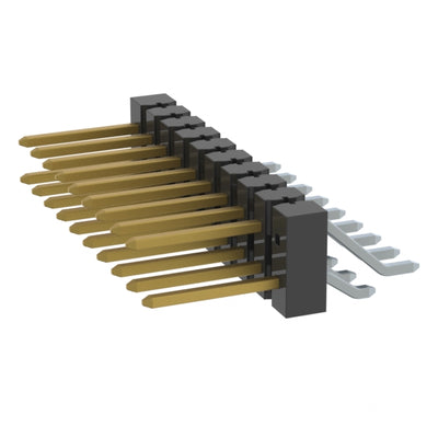 TSM-110-02-L-DH-002 by Samtec Inc. - CONNECTOR HEADER SMD R/A 20POS 2.54MM