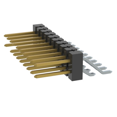 TSM-110-02-L-DH-017-TR by Samtec Inc. - CONNECTOR HEADER SMD R/A 20POS 2.54MM