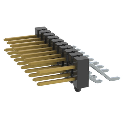 TSM-110-02-L-DH-A-004 by Samtec Inc. - CONNECTOR HEADER SMD R/A 20POS 2.54MM