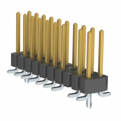 TSM-110-02-L-DV-LC-005 by Samtec Inc. - CONNECTOR HEADER SMD 20POS 2.54MM