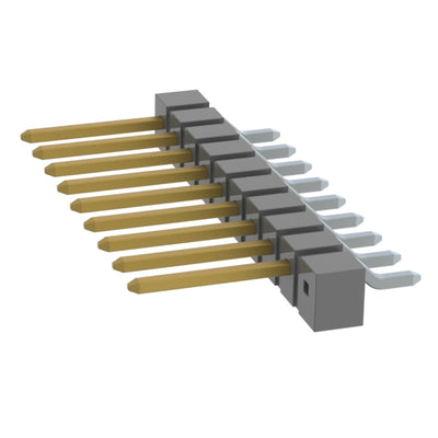 TSM-110-02-L-SH-001 by Samtec Inc. - CONNECTOR HEADER SMD R/A 10POS 2.54MM