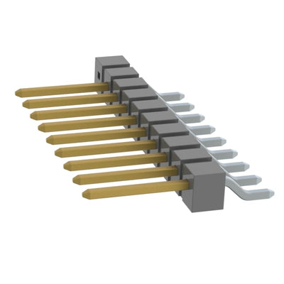 TSM-110-02-L-SH-010-K-TR by Samtec Inc. - CONNECTOR HEADER SMD R/A 10POS 2.54MM