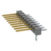TSM-110-02-L-SH-LC-001 by Samtec Inc. - CONNECTOR HEADER SMD R/A 10POS 2.54MM
