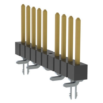 TSM-110-02-L-SV-LC-005 by Samtec Inc. - CONNECTOR HEADER SMD 10POS 2.54MM