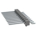 TSM-110-03-T-SH-A-P by Samtec Inc. - CONNECTOR HEADER SMD R/A 10POS 2.54MM
