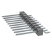 TSM-110-03-T-SH by Samtec Inc. - CONNECTOR HEADER SMD R/A 10POS 2.54MM
