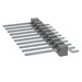 TSM-110-03-T-SH-P by Samtec Inc. - CONNECTOR HEADER SMD R/A 10POS 2.54MM