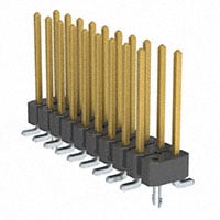 TSM-110-03-L-DV-LC-001 by Samtec Inc. - CONNECTOR HEADER SMD 20POS 2.54MM
