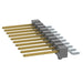 TSM-110-03-L-SH-A-K by Samtec Inc. - CONNECTOR HEADER SMD R/A 10POS 2.54MM