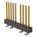 TSM-110-03-L-SV-005-P-TR by Samtec Inc. - CONNECTOR HEADER SMD 10POS 2.54MM