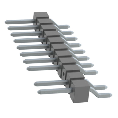 TSM-111-01-T-SH-003-P by Samtec Inc. - CONNECTOR HEADER SMD R/A 11POS 2.54MM