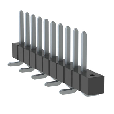 TSM-111-01-TM-SV-001 by Samtec Inc. - CONNECTOR HEADER SMD 11POS 2.54MM