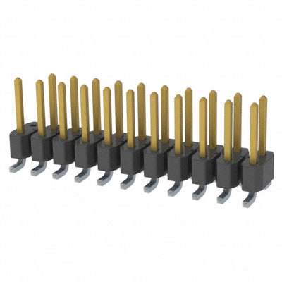 TSM-111-01-S-DV-LC-022 by Samtec Inc. - CONNECTOR HEADER SMD 22POS 2.54MM