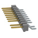 TSM-111-01-SM-SH-A-003 by Samtec Inc. - CONNECTOR HEADER SMD R/A 11POS 2.54MM