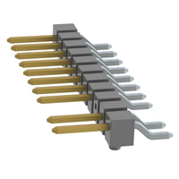 TSM-111-01-SM-SH-A-003 by Samtec Inc. - CONNECTOR HEADER SMD R/A 11POS 2.54MM