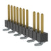 TSM-111-01-L-SV-004-P-TR by Samtec Inc. - CONNECTOR HEADER SMD 11POS 2.54MM