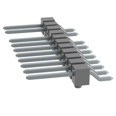 TSM-111-02-T-SH-A-009 by Samtec Inc. - CONNECTOR HEADER SMD R/A 11POS 2.54MM