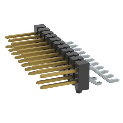 TSM-111-02-L-DH-A-005-K-TR by Samtec Inc. - CONNECTOR HEADER SMD R/A 22POS 2.54MM