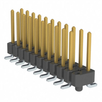 TSM-111-02-L-DV-A-001 by Samtec Inc. - CONNECTOR HEADER SMD 22POS 2.54MM