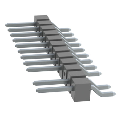 TSM-112-01-T-SH-003-P by Samtec Inc. - CONNECTOR HEADER SMD R/A 12POS 2.54MM
