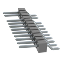 TSM-112-01-T-SH-010 by Samtec Inc. - CONNECTOR HEADER SMD R/A 12POS 2.54MM