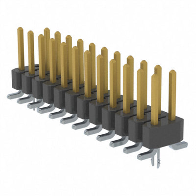 TSM-112-01-S-DV-LC-024 by Samtec Inc. - CONNECTOR HEADER SMD 24POS 2.54MM