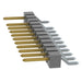 TSM-112-01-L-SH-011 by Samtec Inc. - CONNECTOR HEADER SMD R/A 12POS 2.54MM