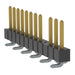 TSM-112-01-L-SV-004 by Samtec Inc. - CONNECTOR HEADER SMD 12POS 2.54MM