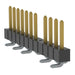 TSM-112-01-S-SV-005 by Samtec Inc. - CONNECTOR HEADER SMD 12POS 2.54MM