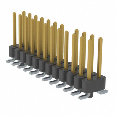 TSM-112-02-L-DV-A-010 by Samtec Inc. - CONNECTOR HEADER SMD 24POS 2.54MM