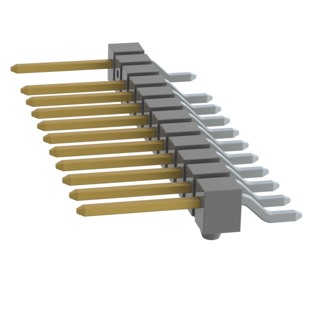 TSM-112-02-L-SH-A-011-P-TR by Samtec Inc. - CONNECTOR HEADER SMD R/A 12POS 2.54MM