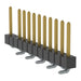 TSM-112-02-S-SV-011 by Samtec Inc. - CONNECTOR HEADER SMD 12POS 2.54MM