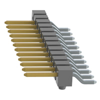 TSM-113-01-L-SH-A-013-P by Samtec Inc. - CONNECTOR HEADER SMD R/A 13POS 2.54MM