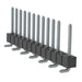 TSM-113-02-T-SV-002 by Samtec Inc. - CONNECTOR HEADER SMD 13POS 2.54MM