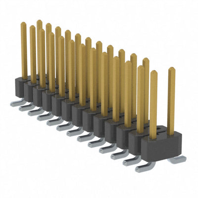 TSM-113-02-L-DV-004 by Samtec Inc. - CONNECTOR HEADER SMD 26POS 2.54MM